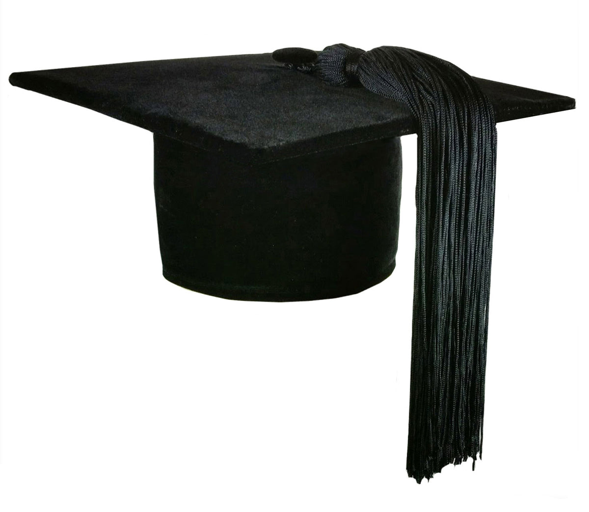 Velvet doctoral cap with premium tassel
