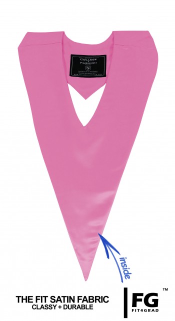 Schärpe V-Form rosa