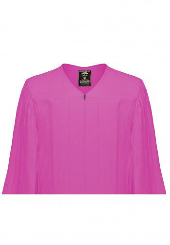 Doktorhut, Talar & Jahreszahlquaste, Qualität Matte, rosa