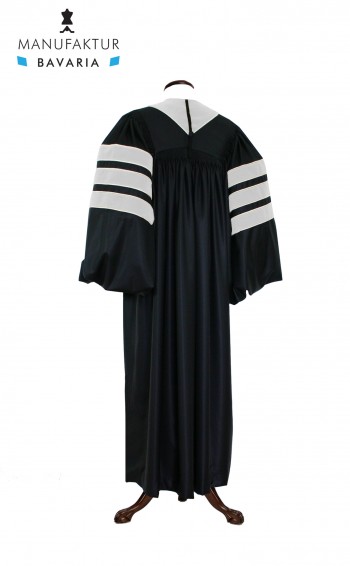 Deluxe Doctoral of Arts, Letters, Humanities Academic Gown for faculty and Ph.D.  - royal regalia, men