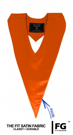 Schärpe V-Form orange