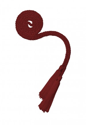 Honor Cord maroon-red