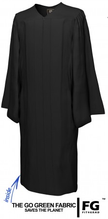 Gown, GO GREEN, black