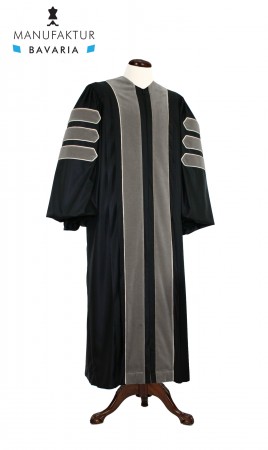 Deluxe Doctoral of Veterinary Science Academic Gown for faculty and Ph.D.  - royal regalia, men