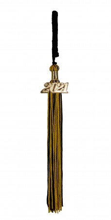 schwarz-gold mit Jahreszahl
