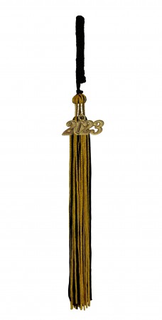 schwarz-gold mit Jahreszahl