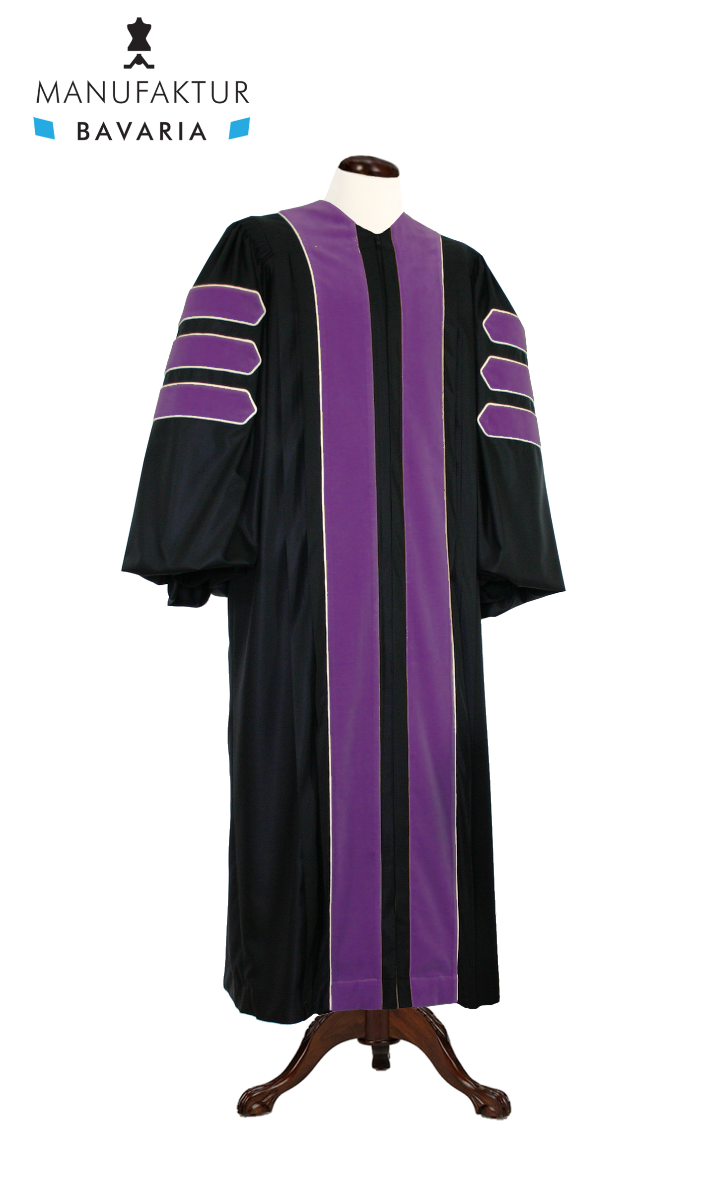 Deluxe Doctoral of Law Academic Gown for faculty and Ph.D